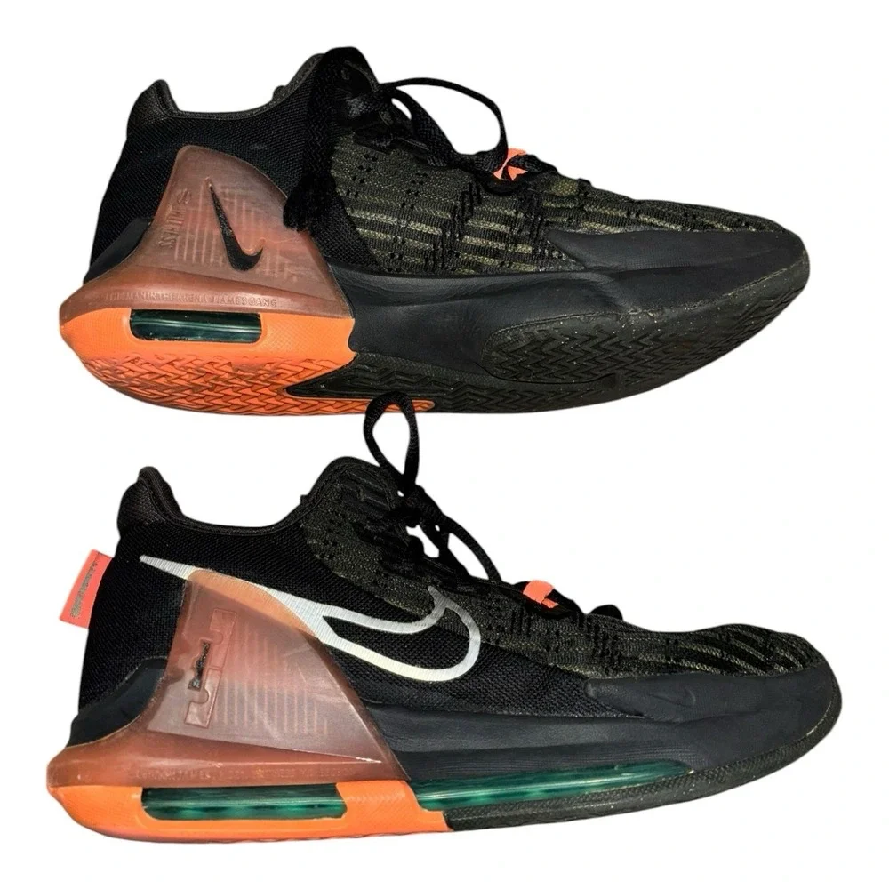 Nike LeBron Witness 6 GS Black Crimson Size 6Y Pulse Basketball Shoes DD0423-001